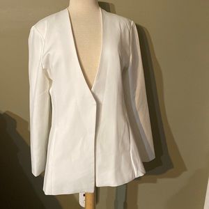 White suit jacket